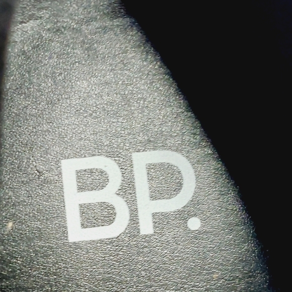 New BP. Wylie Black Faux Leather Studded Bootie  W797 - Picture 10 of 12